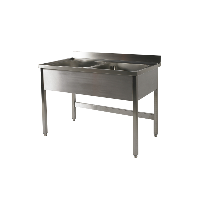 Plonge professionnelle en inox