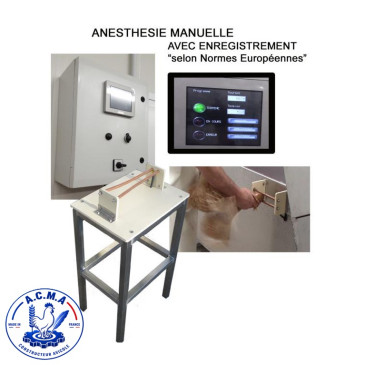 ANESTHESIE MANUELLE selon Norme Européenne