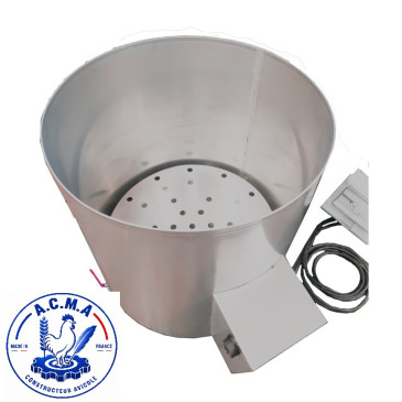 Bac de trempage cylindrique ACMA - Matériel Avicole ACMA