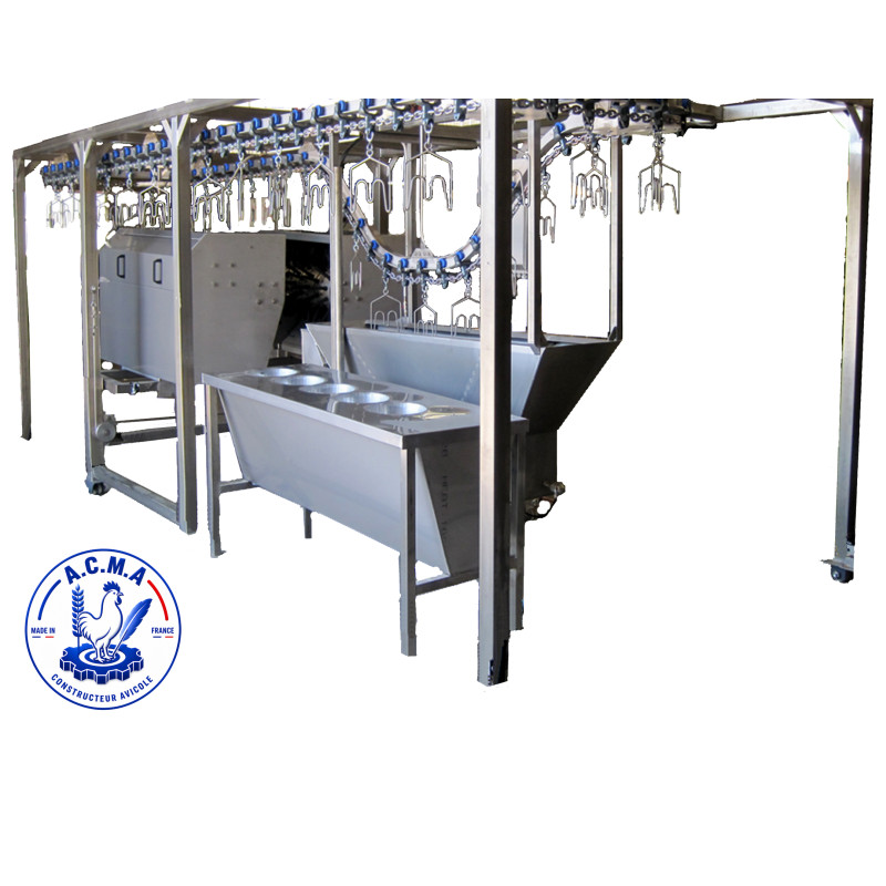 Chaine d’abattage compacte – Solution efficace pour vos volailles