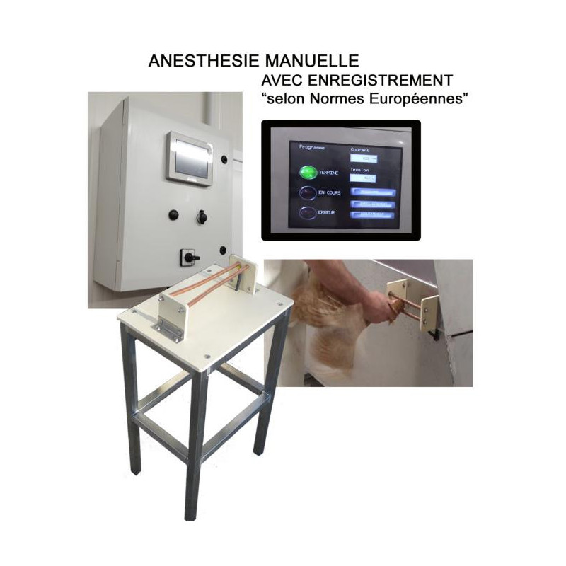 ANESTHESIE MANUELLE selon Norme Européenne